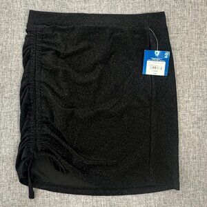 NEW! Arizona Mini Black Skirt XS Sparkly Formal, Party, Club, Wedding‎ Ruched